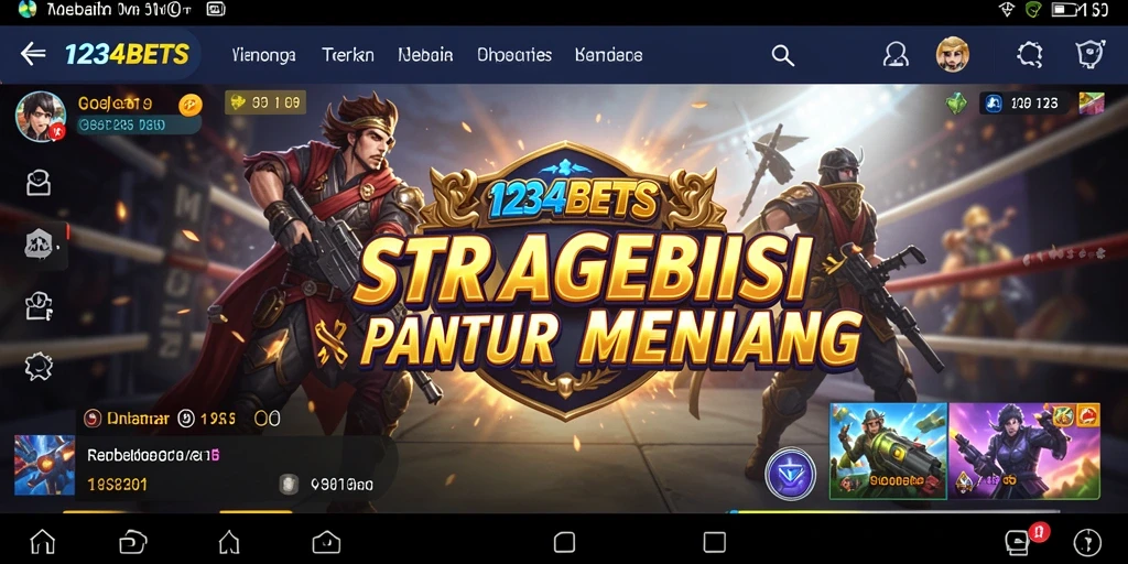 Tampilan gameplay 1234BETS yang mendebarkan dan penuh tantangan.