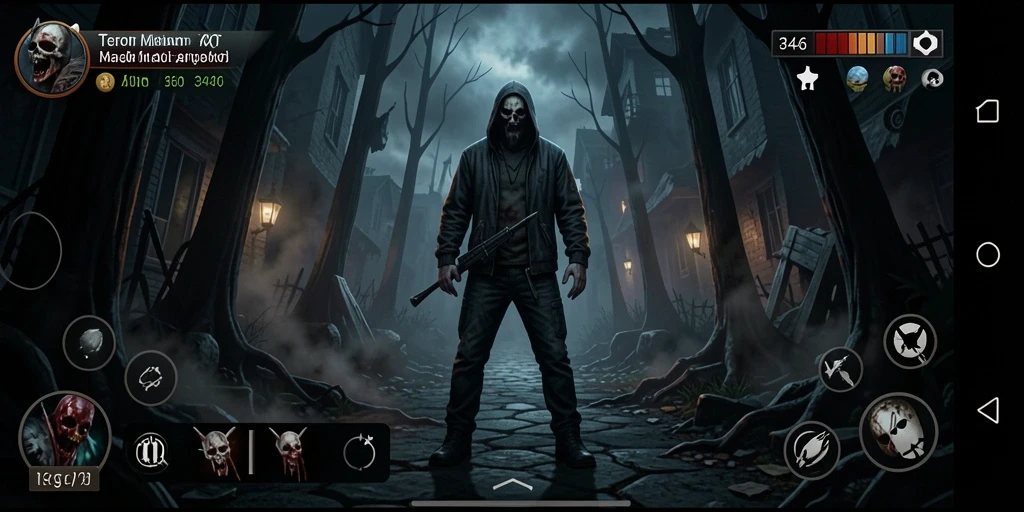 Gameplay menegangkan di dalam kegelapan menyeramkan