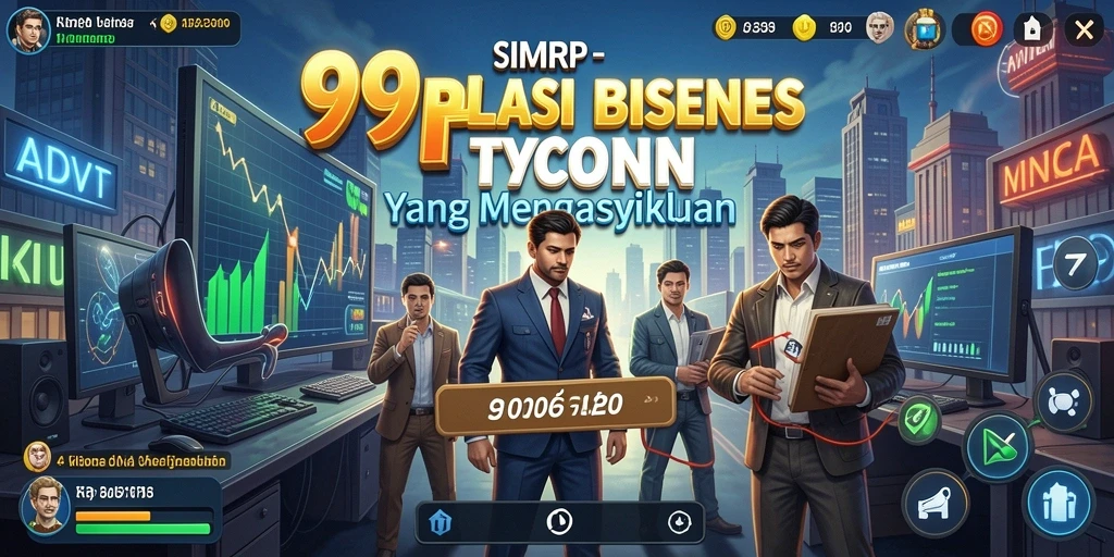 Screenshot gameplay Tycoon yang menarik dan interaktif.