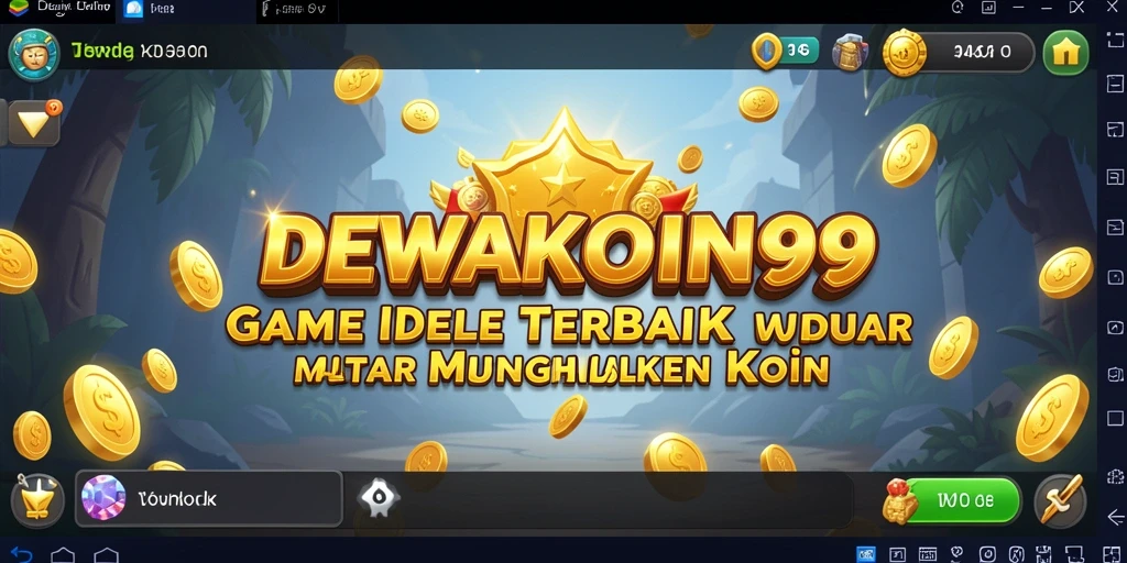 Menampilkan gameplay DEWAKOIN99 yang santai dan menguntungkan.