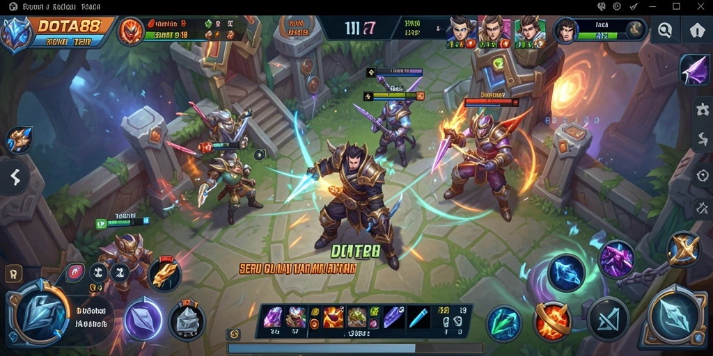Gameplay seru DOTA88 menampilkan aksi olahraga di arena kompetitif.