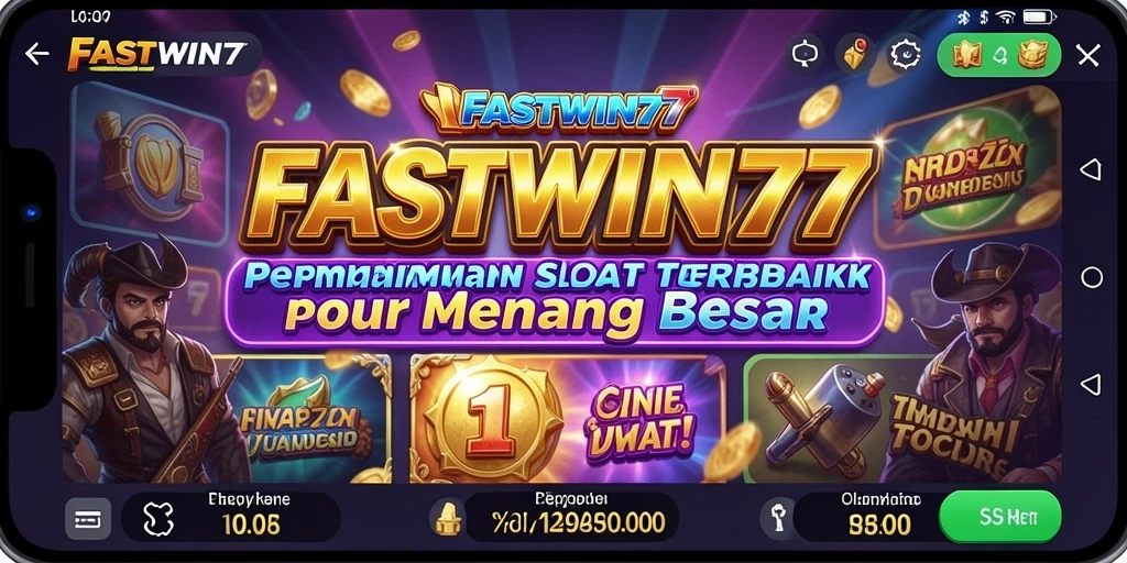 Tampilan menarik dan gameplay seru dari FASTWIN77 Slot.