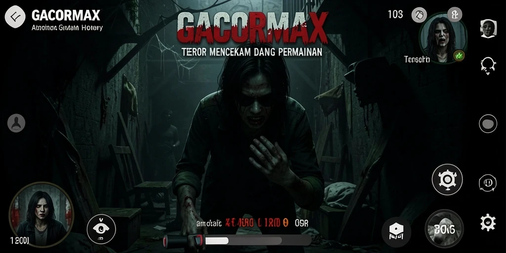 Gameplay menakutkan dengan atmosfer Horror yang kental.