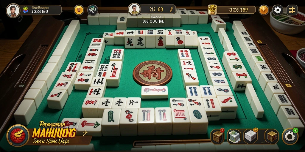 Screenshot GAWANG69 menunjukkan permainan Mahjong yang penuh warna dan interaktif.