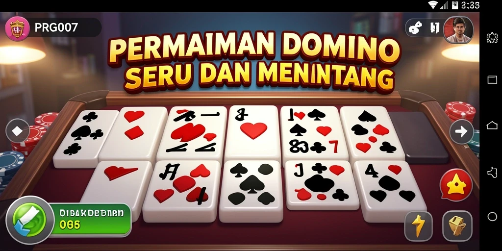 Tampilan gameplay seru dan interaktif dari PRG007.