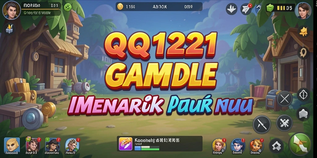 Tangkapan layar utama QQ1221 menampilkan aksi permainan Idle yang mengasyikkan.