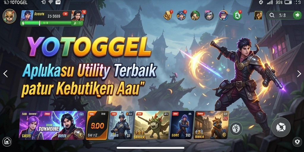 Tampilan utama YOTOGEL dengan fitur canggih untuk manajemen yang lebih baik.